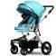 European Standard Deluxe Baby Stroller High Landscape Baby Jogger Stroller