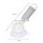 Masthome Plastic Transparent Soap Dispensing Cleaning Dish Washing Brush for Kitchen