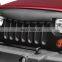 Black ABS Front Grille Car Grill For Jeep Wrangler JK