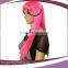 Cheap Long Synthetic Hot Pink Party Hair Wigs