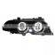 Angel eyes Tuning Head lamp For E46 318i 323i 320i 325i 330i 4 doors Angel Eyes 1998-2002