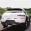 PP material HM style high quality wide body kit for Porsche macan front lip rear lip side skiets fender and wing spoiler