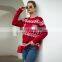 New Ugly Christmas Women's Jacquard Knitwear Long Sleeve Pullover