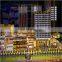 Commercial building in architectural model making, Scale model for construction company