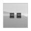 Type 86 UK/EU Standard Phone And TV Wall Socket Gold/White/Gray/Blcak Tempered Glass Panel  Socketes and Switches Electrical 16A