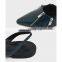 Women wholesale design multi color zip detail pointed toe textured sling back flat sandals shoes (sandalias mujer)