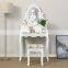 Bedroom Dressing Table Mirrored Vanity Luxury Dresser Furniture