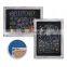 Wood board shape blackboard breakfast chalkboard stand up