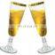 Clear Plastic Cups with Rose Gold Rimmed Disposable Wedding Party Plastic Champagne Flutes