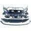 Auto performance RS6 body kit for audi A6 C8 2018 2019 2020 2021 2022 year upgrade to RS6 grilles bumper side skirt rear bumpers