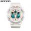 Sanda 3017 Trendy Unisex Digital Analog Watches Luminous Waterproof Sports Watch for Men Women