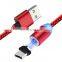 3 In 1 Micro 1M Magnetic Data Cable Usb Cable Fast Charging For Type C Android
