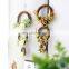 Wholesalers Rustic Style Faux Plants Rattan Floral 3-piece Set Wall Hanging Wreath Artificial Flowers Round & Star Boho Decor