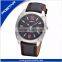 Generous Business Style Good Quality Wrist Watch with Leather Strap