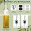Glass Olive Oil Dispenser Bottle 500ml, Clear Oil & Vinegar Cruet with Pourers and Funnel for Kitchen