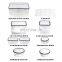 Manufacturers Supply Transparent Storage Tanks Plastic Moisture-proof Crisper 10-Piece Set Airtight Food Containers