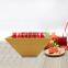 Natural Organic Serving Dish Dinnerware Wood Salad Bowl Set Bamboo Salad Bowl Best For Serving Salad, Pasta, Soup, and Fruit