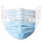 Earloop 3 ply surgical face mask earloop Disposable Masks Factory Wholesale 3-ply Disposable Dust Face Mask