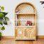 Hot Sale Wicker Cabinet Rattan Mini Bookshelf, Rattan Shelf, Boho Baby Furniture Mini boho Vietnam Manufacturer