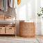 Useful Large Woven Rattan Laundry Basket with Handle, Rattan Basket for Home Storage Decoration Wholesale