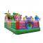 Best price big children inflatable bouncy slide playground on sale