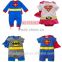 2016 new type baby clothing black,rose red,blue colour party baby boy romper short sleeve gentleman AG-LA list 2 designs 65-136