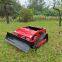 tracked remote control lawn mower, China remote mower price, robot slope mower for sale