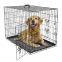Wholesale Factory Stackable Outdoor Large Folding Metal Dog Crate Dog Kennel Wire Dog Cage