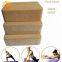 Yoga Brick Eco Friendly Cork Yoga Wedge Factory Price Wholesale Custom New Design