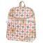 Pretty Floral Waterproof Oilcloth Baby Diaper Backpack Nappy Bag Backpack