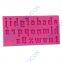Platinum vulcanized silicone rubber for making chocolate silicone molds