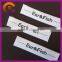 2015 Hot Sale Garment Label Weaving Printing Sticker Clothing Woven Label