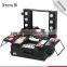 2016 professional makeup cosmetic case with lights mirror