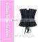 fashion sexy mature women corset satin corset stee