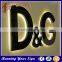 Super bright Galvanized crystal backlit outdoor logo sign