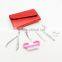 Good Quality Luxury Custom Logo Printed Promotion Ladies Manicure Set,Zinger Manicure Set