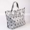 5739 OEM Factory Geometric fashion trendy tote bag designer shoulder handbag lady fashionable style.                        
                                                                                Supplier's Choice