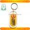 Plastic Transparent Blank Insert Photo Picture Keychain Frame Keyring