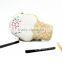 Novelty shaped pencil pouches ice cream soft leather pencil case bag
