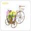 Garden balcony bicycle flower pot removable holder for home deco