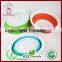 3PCS SET silicone collapsible colander Foldable Colander