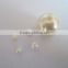 Smooth Surface round shape Plastic Pearl for garment decor