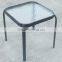 2016 Patio outdoor American furniture-american style table with glass