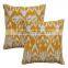 Ikat Kantha Cushion Cover Decorative Ikat Kantha Cushion Pillow Cover