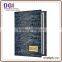 Gatefold 3 views PU leather restaurant check holder / bill folder / menu covers from hong kong hotel supplier