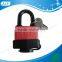 1-9/16in (40mm) Wide Laminated Steel Pin Tumbler Padlock, Non-Removable Key, Keyed Alike