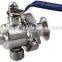 Food Grade, Sanitary, TC Clamp, 2 Way, Manually, Stainless Steel Ball Valve