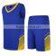 mens custom wholesale polyester mesh fair blue basketball uniforms