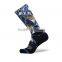 customized cool design dye sublimation basketball socks