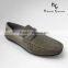 china factory fashion comfortable flat genuine leather shoes